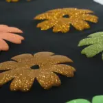 3D PUFF GLITTER VINYL 3DGL-Y03-3