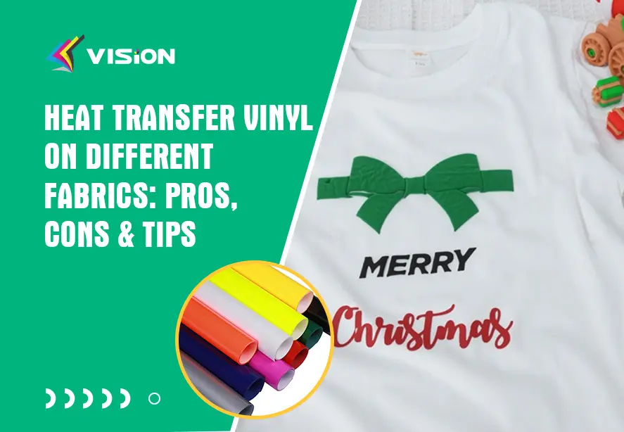 Heat Transfer Vinyl on Different Fabrics Pros, Cons & Tips