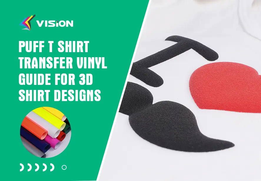 Puff T Shirt Transfer Vinyl Guide for 3D Shirt Designs