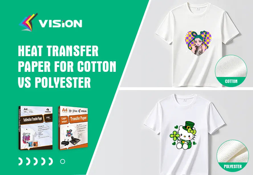 Heat Transfer Paper for Cotton vs Polyester