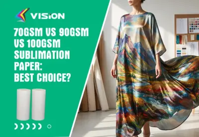 70gsm vs 90gsm vs 100gsm Sublimation Paper Best Choice