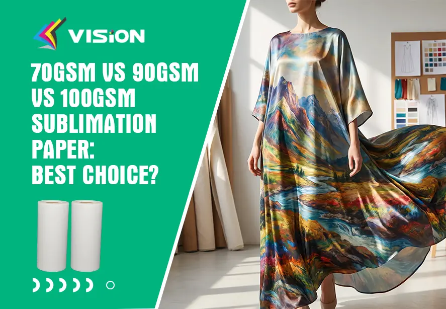 70gsm vs 90gsm vs 100gsm Sublimation Paper Best Choice